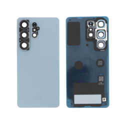 Vitre Arri&egrave;re / Cache Batterie de Remplacement pour Galaxy S26 Ultra - Bleu