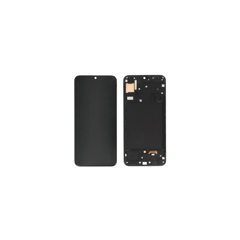 &Eacute;cran Complet Noir Compatible LCD sur Ch&acirc;ssis pour Samsung Galaxy A50 (SM-A505F)