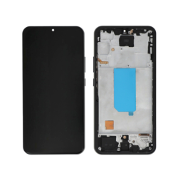 &Eacute;cran Complet Noir Compatible LCD sur Ch&acirc;ssis pour Samsung Galaxy A34 5G (SM-A346B)