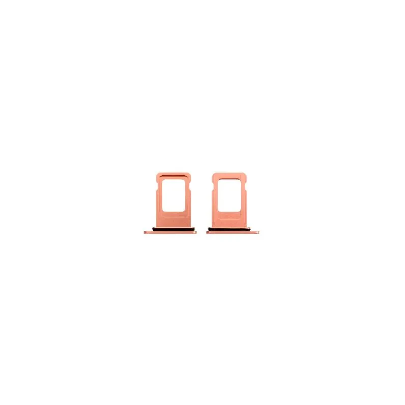 Tiroir Sim Compatible iPhone XR Corail
