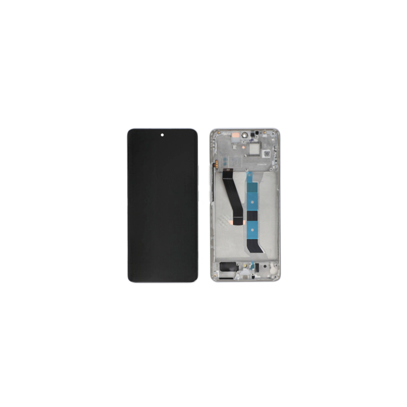 &Eacute;cran Complet d'Origine Reconditionn&eacute; avec Ch&acirc;ssis pour Xiaomi Redmi Note 15 5G - Argent