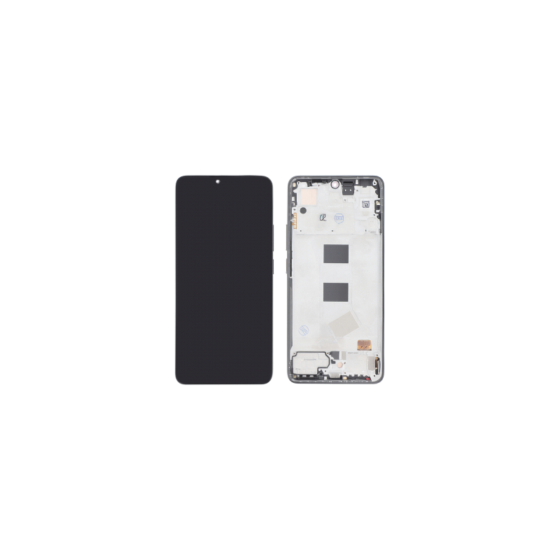 &Eacute;cran Complet Premium OLED avec Ch&acirc;ssis pour Xiaomi Redmi Note 13 4G (2024) - Noir