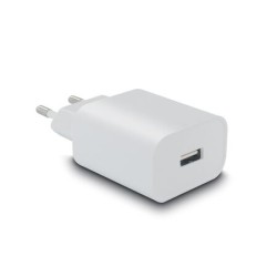 Chargeur secteur 1 USB-A 1 A - Blanc