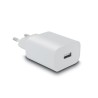 Chargeur secteur 1 USB-A 1 A - Blanc