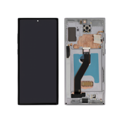 &Eacute;cran Complet OLED de Remplacement avec Ch&acirc;ssis pour Samsung Galaxy Note 10+ / Note 10+ 5G - Argent