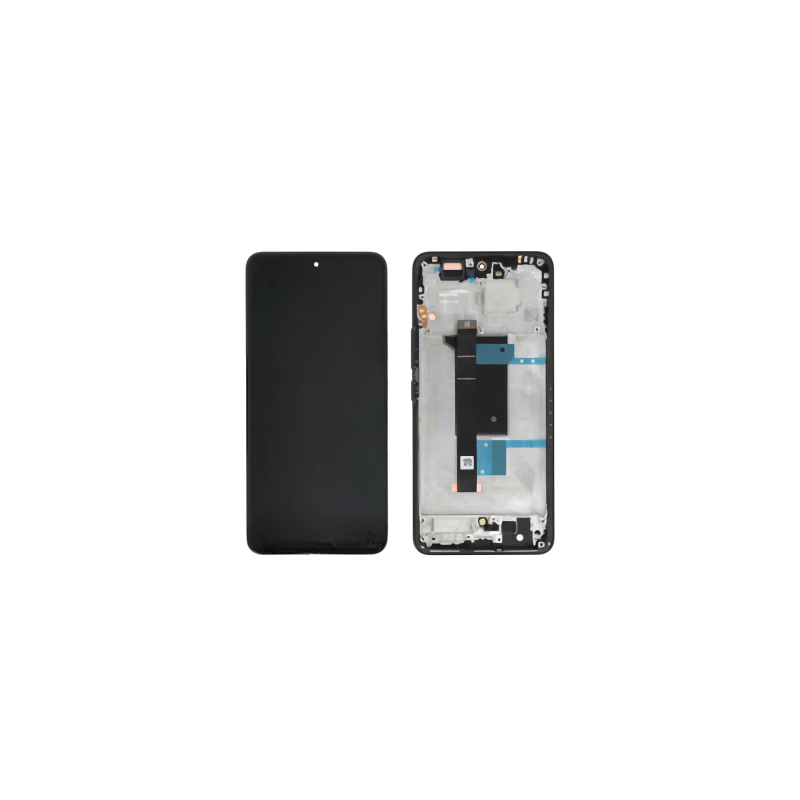&Eacute;cran Complet d'Origine Reconditionn&eacute; avec Ch&acirc;ssis pour Xiaomi Redmi Note 15 Pro 4G - Noir