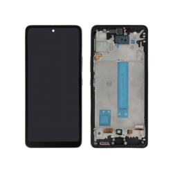 &Eacute;cran LCD Complet de Remplacement avec Vitre Tactile Assembl&eacute; sur Ch&acirc;ssis pour Galaxy A53 5G