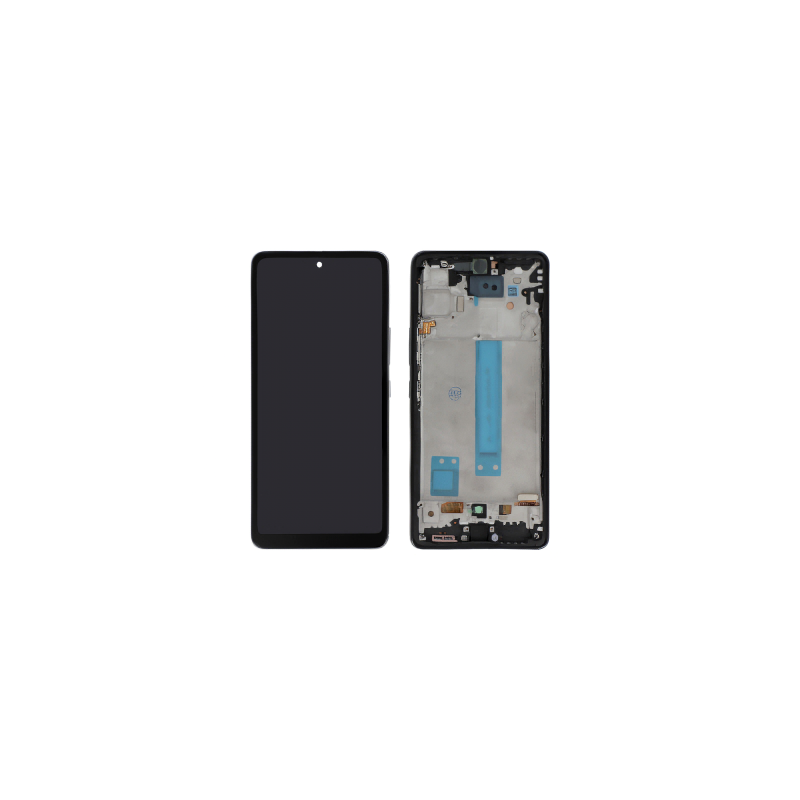 &Eacute;cran LCD Complet de Remplacement avec Vitre Tactile Assembl&eacute; sur Ch&acirc;ssis pour Galaxy A53 5G