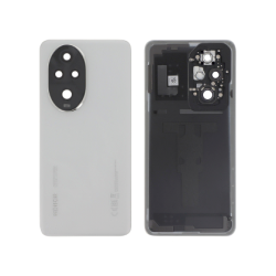 Vitre Arri&egrave;re Originale pour Honor 200 Pro - Cache Batterie Blanc