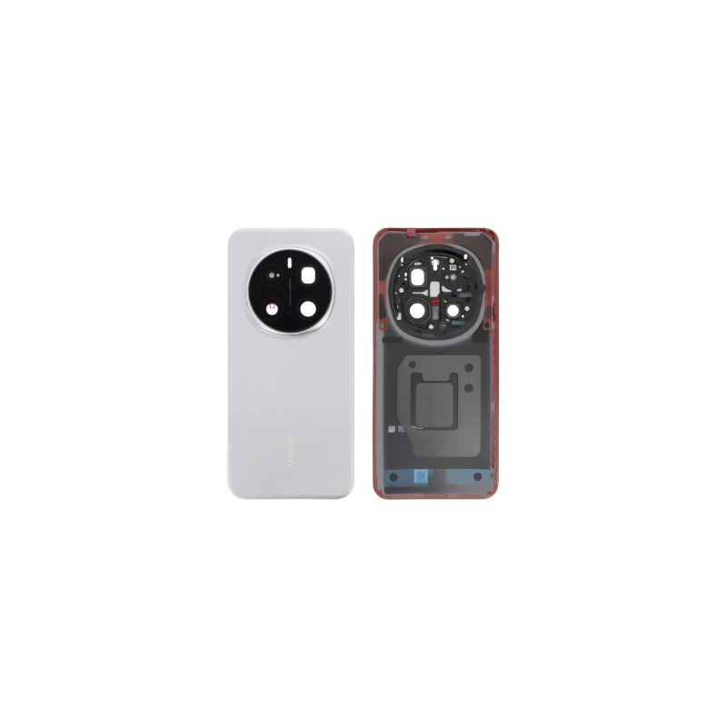 Vitre Arri&egrave;re pour Honor Magic 7 Pro - Cache Batterie Gris