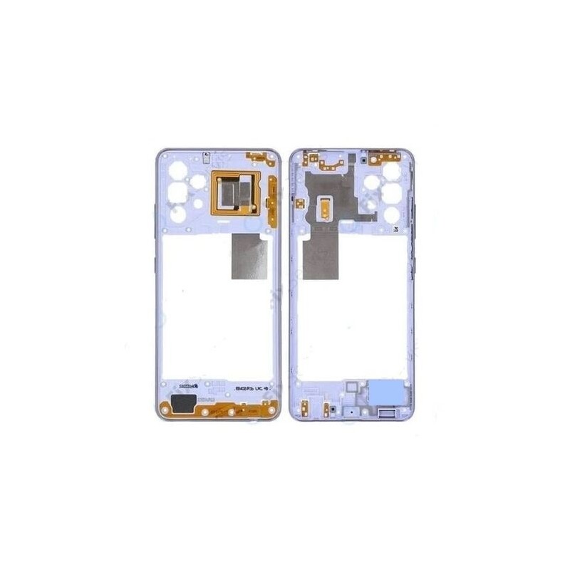 Ch&acirc;ssis Central Violet pour Samsung Galaxy A32 4G (A325F)