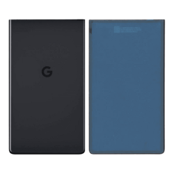 Vitre Arri&egrave;re de Remplacement (Inf&eacute;rieure) pour Google Pixel 6A - Noir Charbon