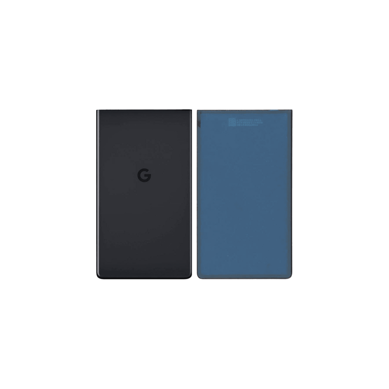 Vitre Arri&egrave;re de Remplacement (Inf&eacute;rieure) pour Google Pixel 6A - Noir Charbon