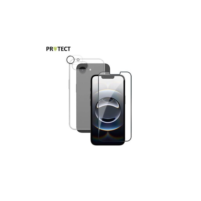 Pack Protection Int&eacute;grale ""Pomme Protect"" Pour iPhone 16e / 17e