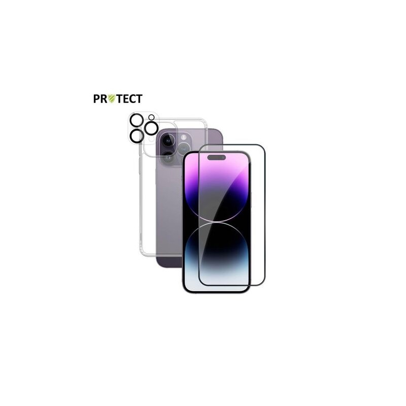 Pack Protection Int&eacute;grale ""Pomme Protect"" Pour iPhone 14 Pro