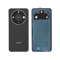 Vitre Arri&egrave;re Originale Service Pack pour Honor Magic 8 Lite - Cache Batterie Noir