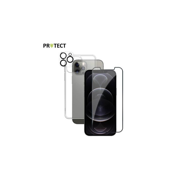 Pack Protection Int&eacute;grale ""Pomme Protect"" Pour iPhone 12 Mini