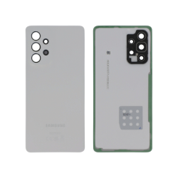 Vitre Arri&egrave;re Originale pour Samsung Galaxy A53 5G - Cache Batterie Blanche avec Adh&eacute;sif