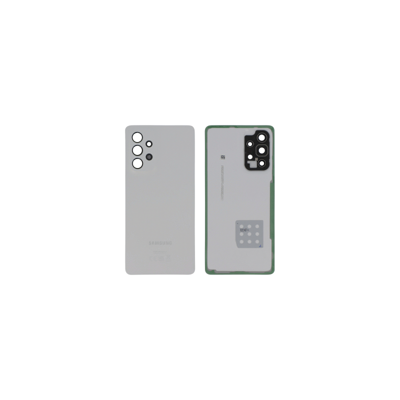 Vitre Arri&egrave;re Originale pour Samsung Galaxy A53 5G - Cache Batterie Blanche avec Adh&eacute;sif