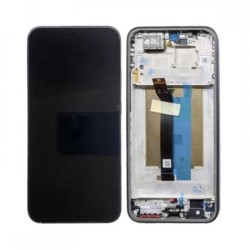 &Eacute;cran Original pour Xiaomi Redmi Note 15 Pro 5G - Bloc &Eacute;cran Noir avec Ch&acirc;ssis
