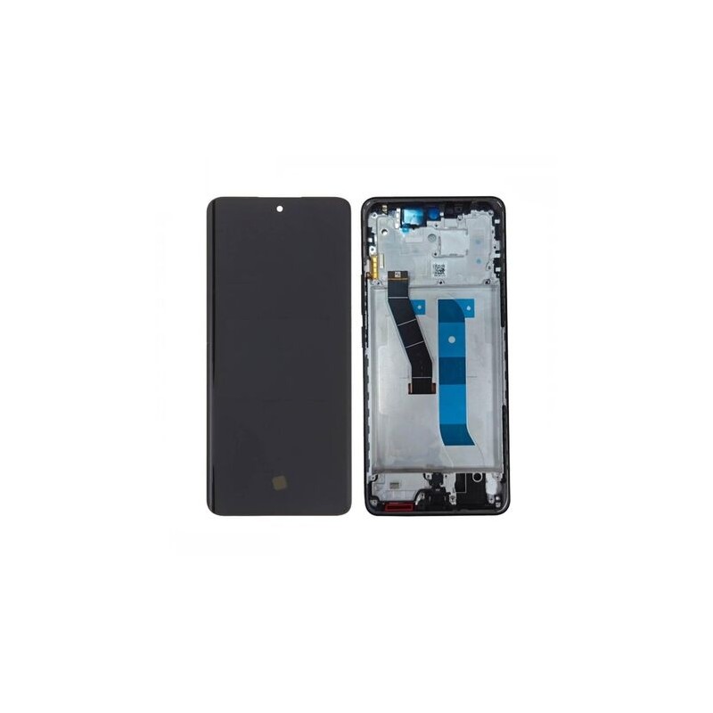 &Eacute;cran Original pour Xiaomi Redmi Note 15 4G (EU Version) - Bloc &Eacute;cran Noir avec Ch&acirc;ssis