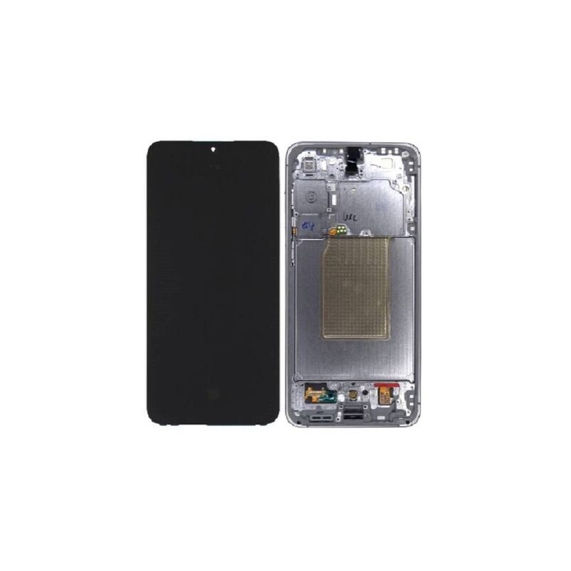 &Eacute;cran Original Samsung Galaxy S25 FE (Service Pack) Noir avec Ch&acirc;ssis