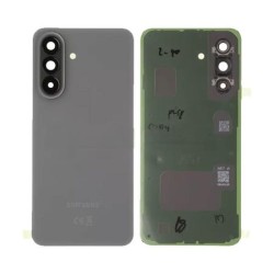 Vitre Arri&egrave;re Originale pour Samsung Galaxy A57 5G - Cache Batterie Gris avec Adh&eacute;sif