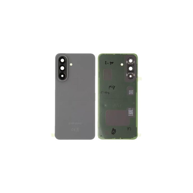 Vitre Arri&egrave;re Originale pour Samsung Galaxy A57 5G - Cache Batterie Gris avec Adh&eacute;sif