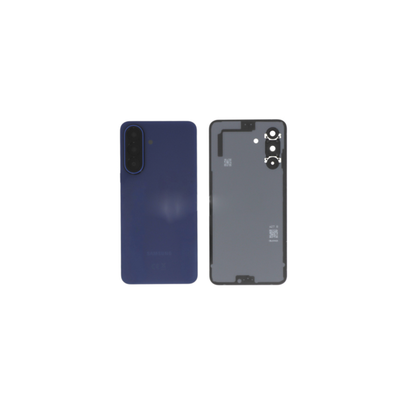 Vitre Arri&egrave;re Originale pour Samsung Galaxy A27 5G - Cache Batterie Bleu avec Adh&eacute;sif