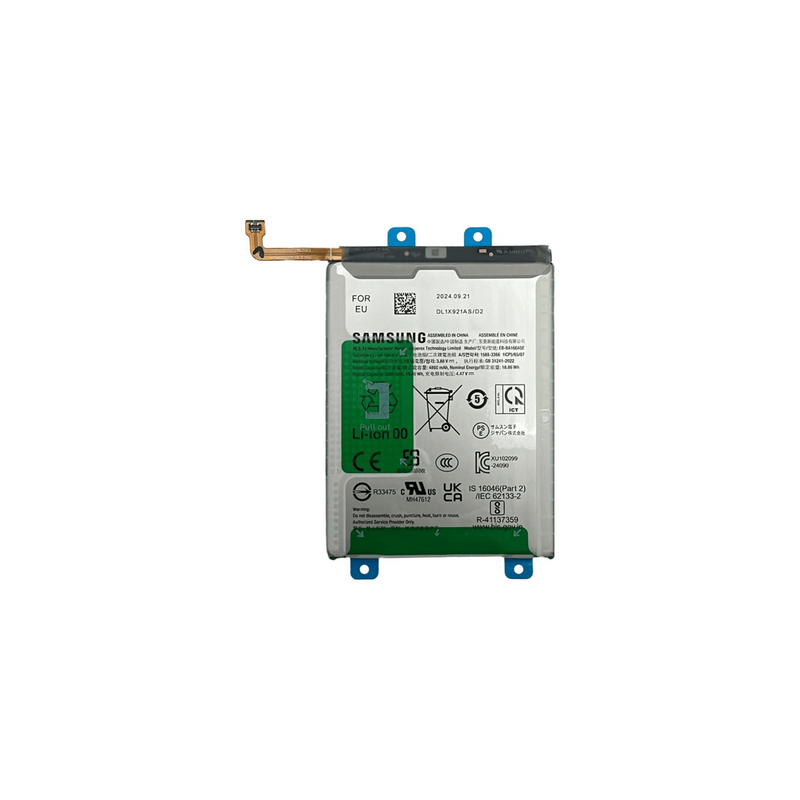 Batterie Originale Samsung Galaxy A27 5G (Service Pack) - Pi&egrave;ce Authentique Constructeur