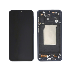 &Eacute;cran Original Reconditionn&eacute; pour Samsung Galaxy A57 5G - Bloc OLED Bleu avec Ch&acirc;ssis