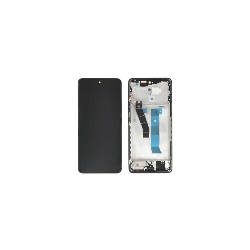 &Eacute;cran Complet d'Origine Reconditionn&eacute; avec Ch&acirc;ssis pour Xiaomi Redmi Note 15 4G - Noir