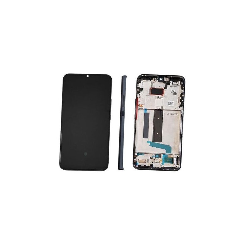 &Eacute;cran Original pour Xiaomi Mi 10 Lite 5G - Bloc &Eacute;cran Complet Gris