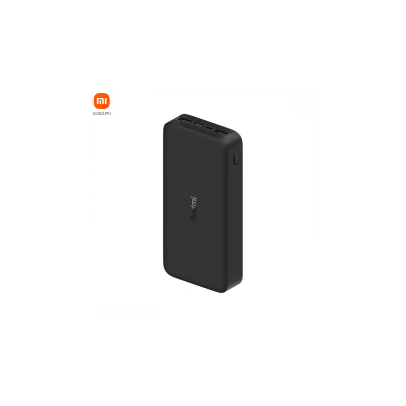 Batterie Externe Xiaomi Redmi Power Bank 20000 mAh - Charge Rapide 18W USB-C & Micro-USB