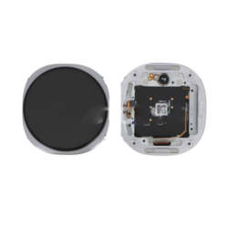 &Eacute;cran Complet Graphite avec Vitre Tactile et Dalle Super AMOLED pour Samsung Galaxy Watch 8 44mm LTE (SM-L335) - Couleur Argent