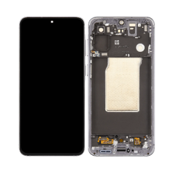 &Eacute;cran Original Reconditionn&eacute; pour Samsung Galaxy A57 5G - Bloc OLED Gris avec Ch&acirc;ssis