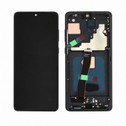 &Eacute;cran OLED Compatible Pour Samsung Galaxy S20 Ultra Noir
