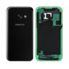 Vitre Arri&egrave;re / Cache Batterie Noir Pour Samsung Galaxy A3 2017