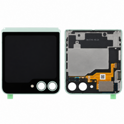 &Eacute;cran Externe Original Pour Samsung Galaxy Z Flip6 Vert Menthe