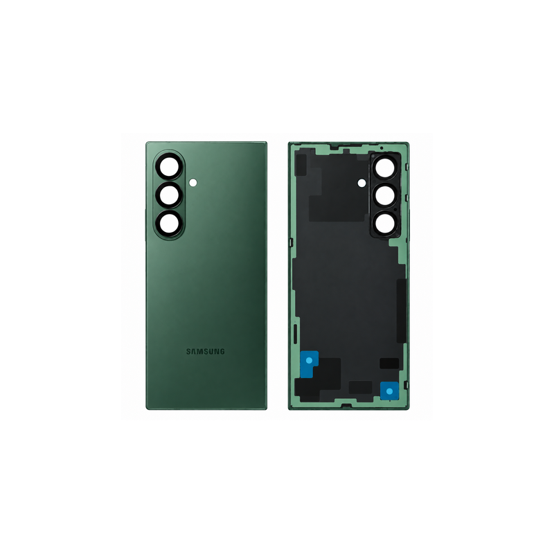 Vitre Arri&egrave;re / Cache Batterie Vert Pour Samsung Galaxy Z Fold 7