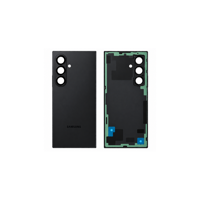 Vitre Arri&egrave;re / Cache Batterie Noir Pour Samsung Galaxy Z Fold 7