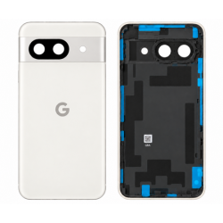 Vitre Arri&egrave;re / Cache Batterie Blanc Pour Google Pixel 8a