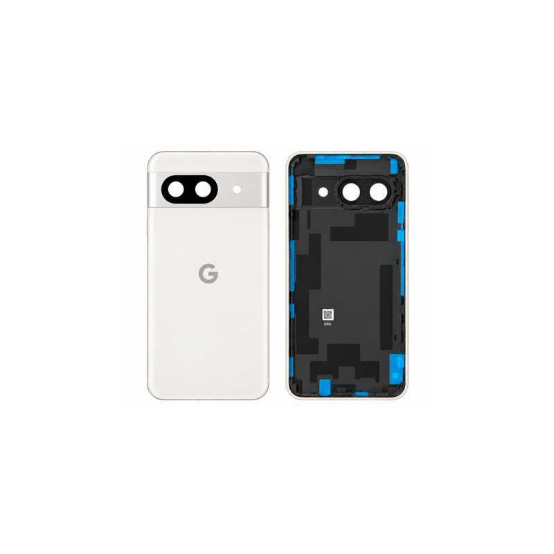Vitre Arri&egrave;re / Cache Batterie Blanc Pour Google Pixel 8a