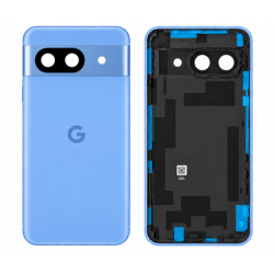 Vitre Arri&egrave;re / Cache Batterie Bleu Pour Google Pixel 8a
