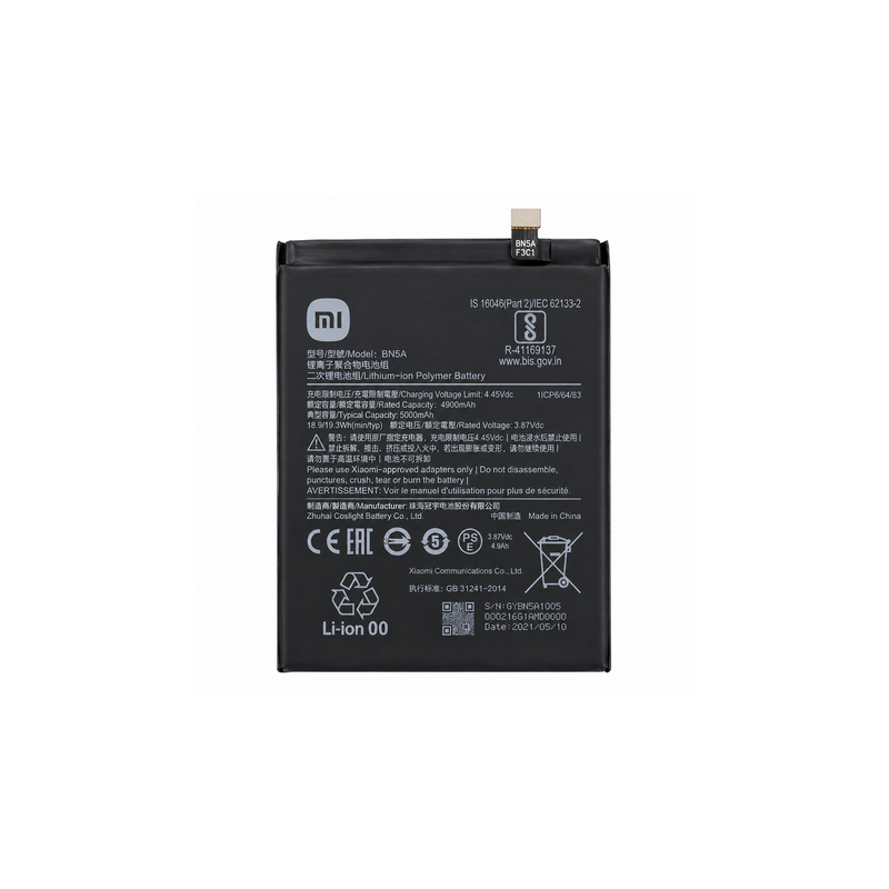 Batterie Originale Xiaomi Redmi 10 / Redmi Note 10 5G BN5A