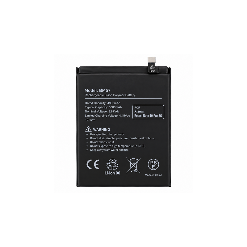 Batterie Compatible Pour Xiaomi Redmi Note 10 Pro 5G