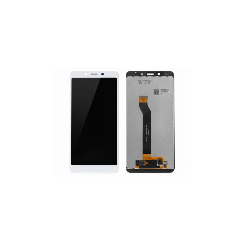 &Eacute;cran Compatible Sans Ch&acirc;ssis Blanc Pour Xiaomi Redmi 6