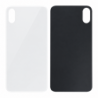 Vitre Arri&egrave;re Blanche Pour iPhone X (Large Hole)
