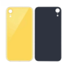 Vitre Arri&egrave;re Jaune Pour iPhone XR (Large Hole)