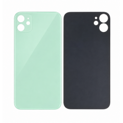 Vitre Arri&egrave;re Verte Pour iPhone 11 (Large Hole)